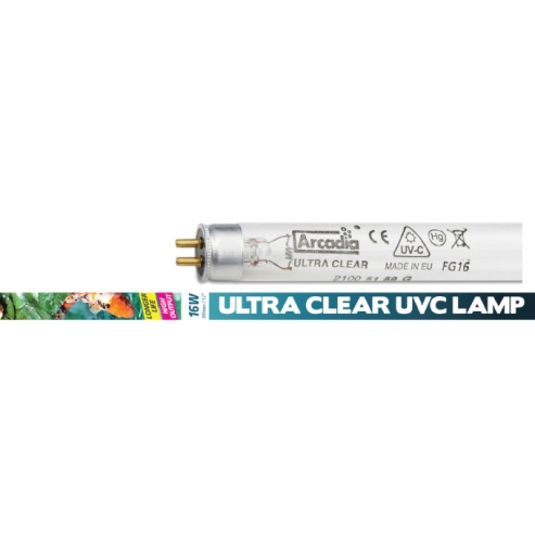 Arcadia T8 Ultra Clear UVC